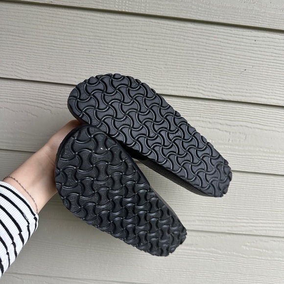 Birkenstock Black Slide Sandals 39 8/8.5 - Picture 6 of 6